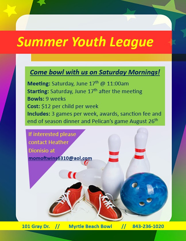 LEAGUES Myrtle Beach Bowl Myrtle Beach, SC 29577